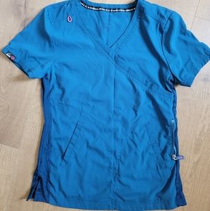 Koi blue xs scrub shirt 👕